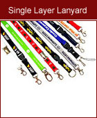 Single Layer Lanyard