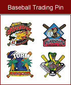 Baseball Trading Pin